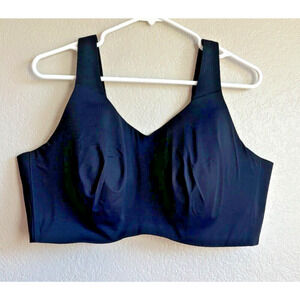 Knix Sports Bra 8+ Fits 42E 40F 42F Catalyst High Impact Adjustable Straps Black